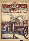 Cover For Wild West Weekly 1082 - Young Wild West's Fight at the Forks