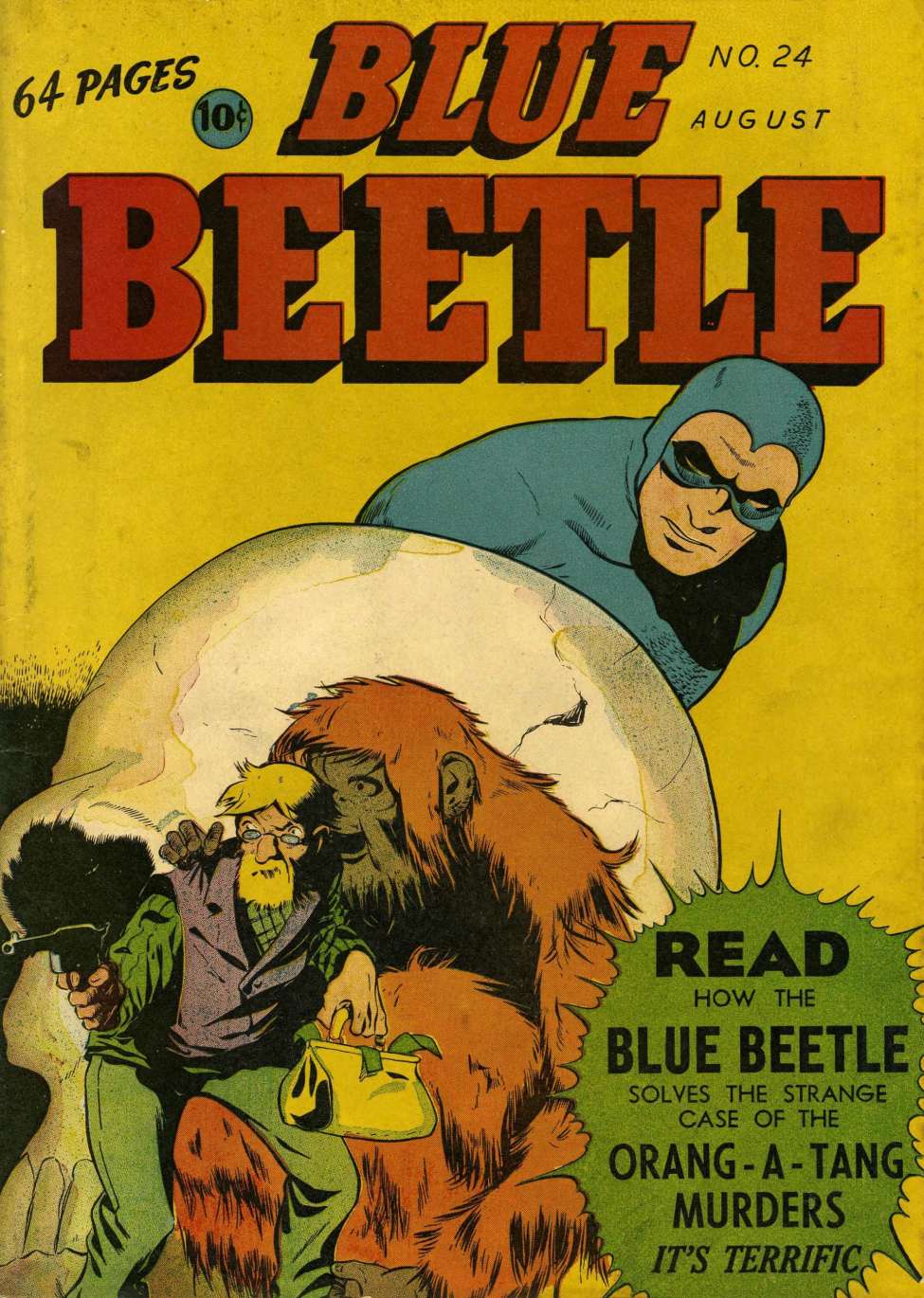 Comic Book Cover For Blue Beetle 24