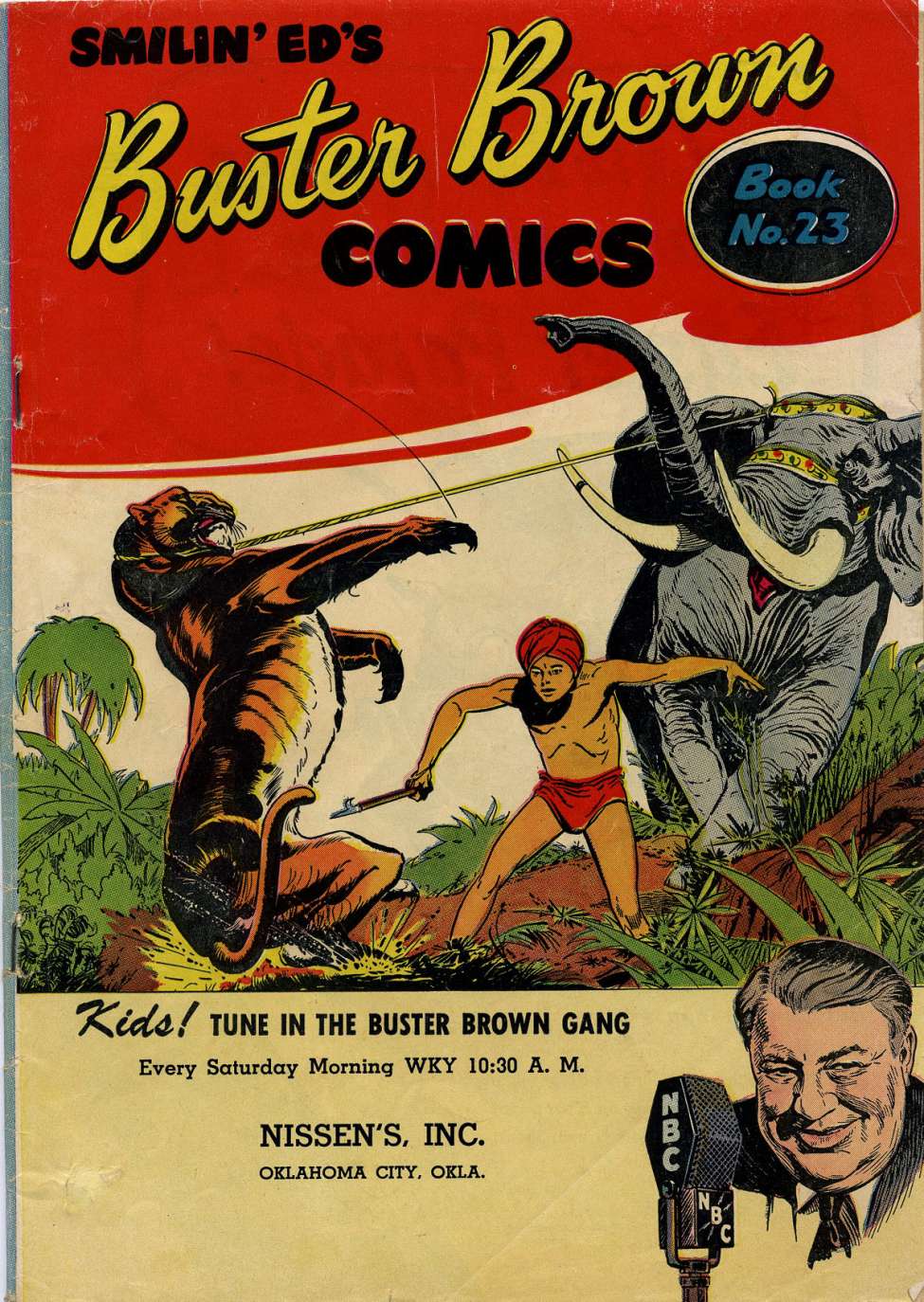 Comic Book Cover For Buster Brown 23
