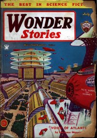 Large Thumbnail For Wonder Stories v6 2 - Enslaved Brains - Eando Binder