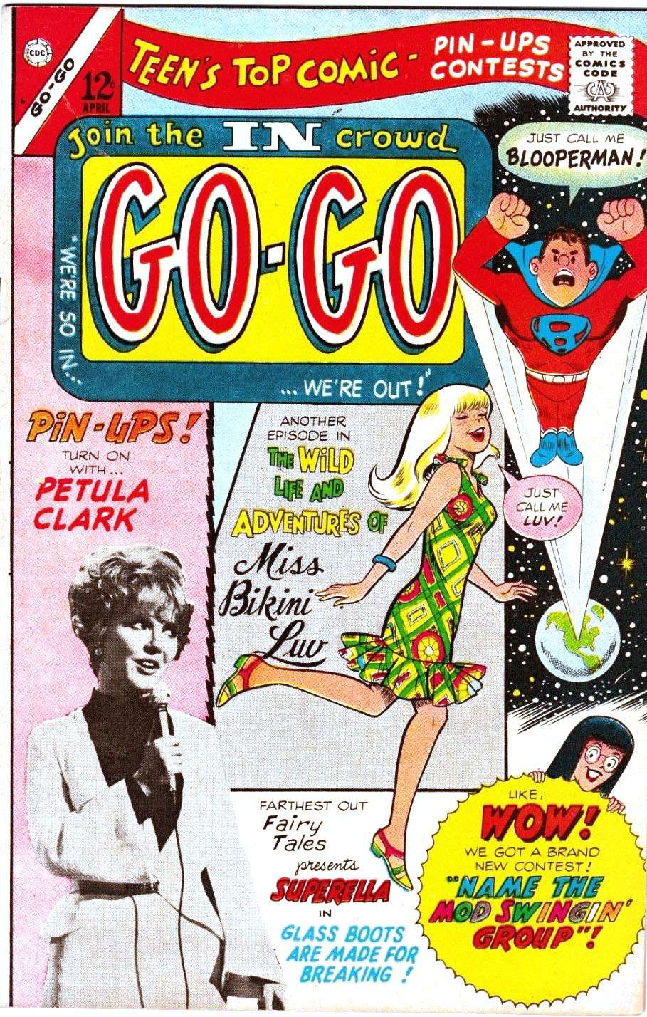 Comic Book Cover For Go-Go 6 - Version 2