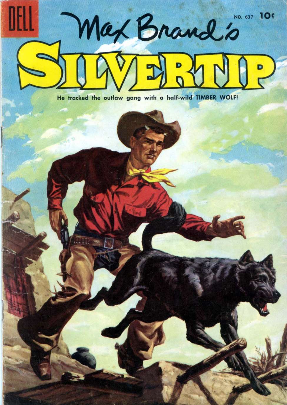 Comic Book Cover For 0637 - Max Brand's Silvertip