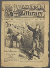 Large Thumbnail For Beadle's Half Dime Library 443 - Deadwood Dick Jr.