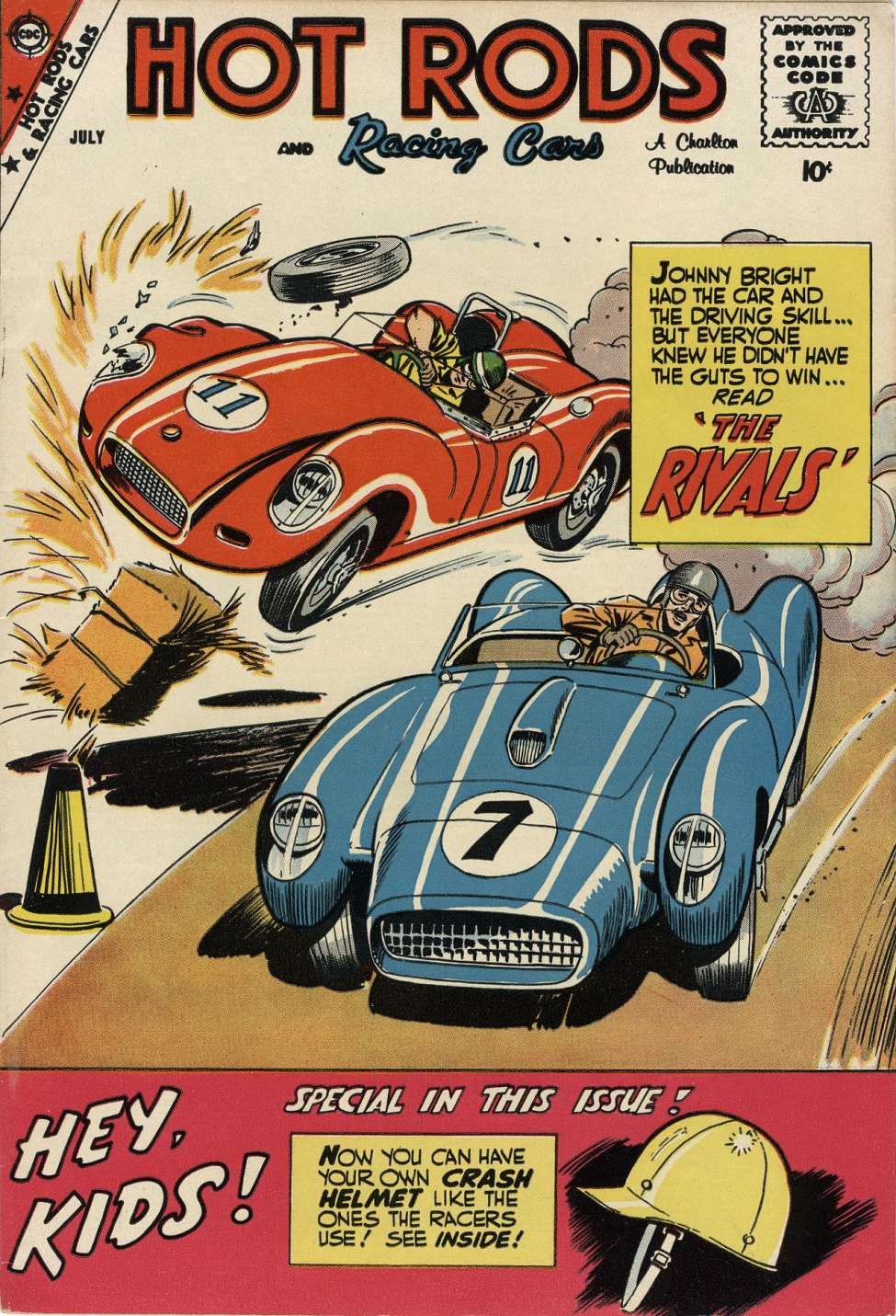 Comic Book Cover For Hot Rods and Racing Cars 41