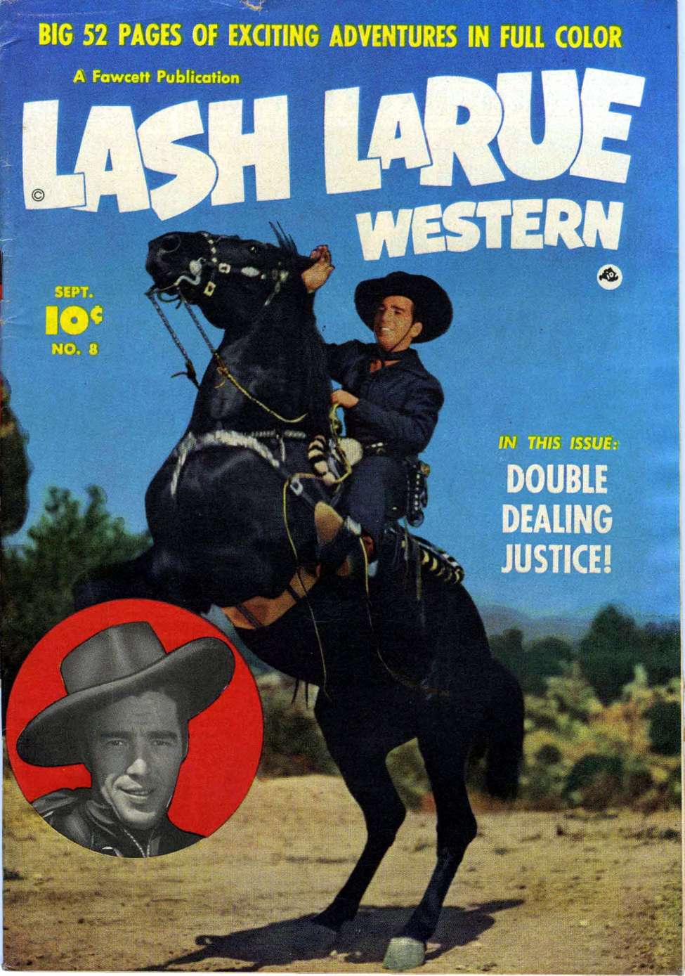 Book Cover For Lash LaRue Western 8