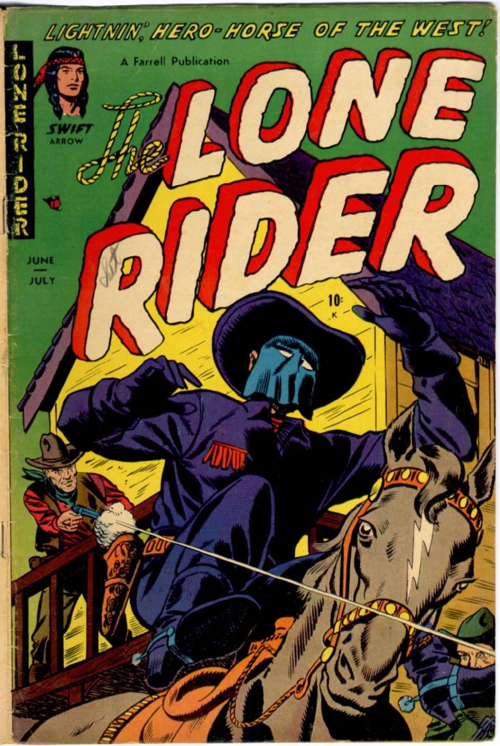 Book Cover For The Lone Rider 14 - Version 1