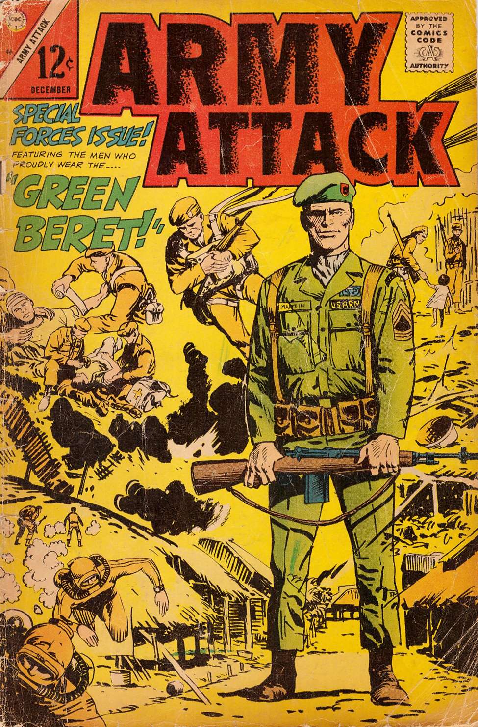 Comic Book Cover For Army Attack 46