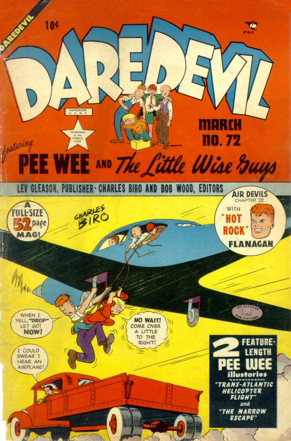 Comic Book Cover For Daredevil Comics 72