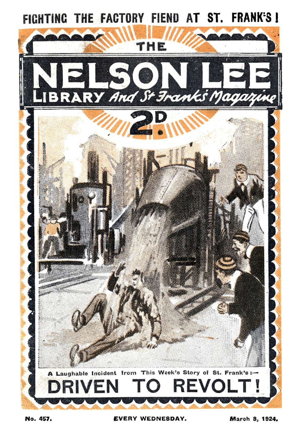 Comic Book Cover For Nelson Lee Library s1 457 - Driven to Revolt