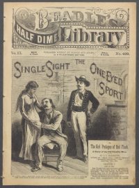 Large Thumbnail For Beadle's Half Dime Library 499 - Single Sight, the One Eyed Sport