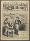 Cover For Beadle's Half Dime Library 499 - Single Sight, the One Eyed Sport