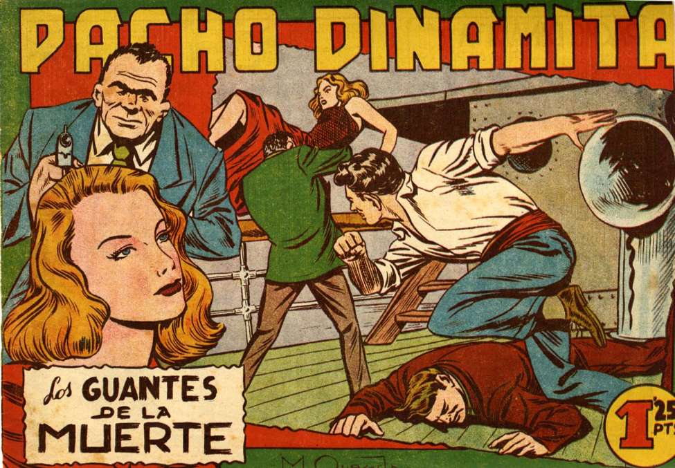 Comic Book Cover For Pacho Dinamita 2 - Los guantes de la muerte