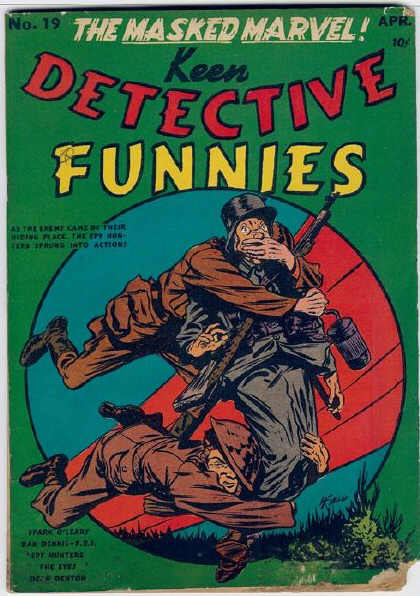 Comic Book Cover For Keen Detective Funnies 19
