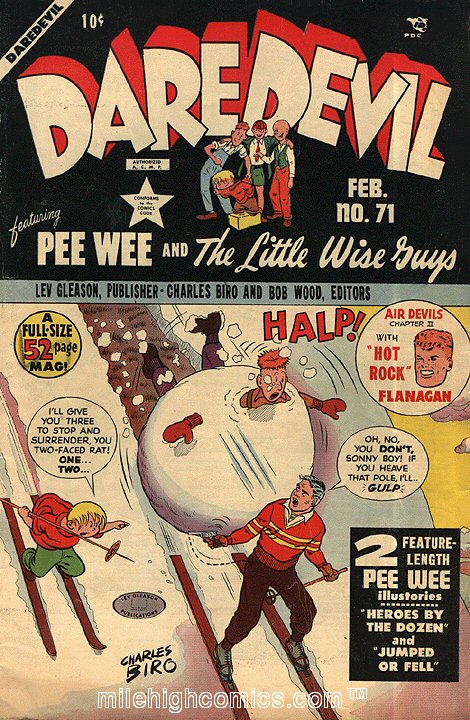 Book Cover For Daredevil Comics 71
