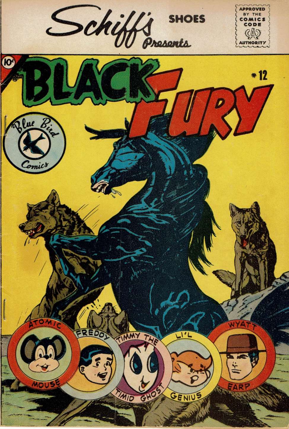 Book Cover For Black Fury 12 (Blue Bird)