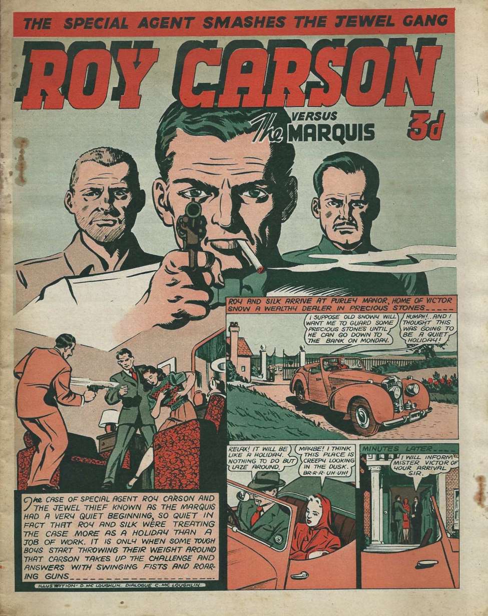 Book Cover For Roy Carson 7 (Versus The Marquis)