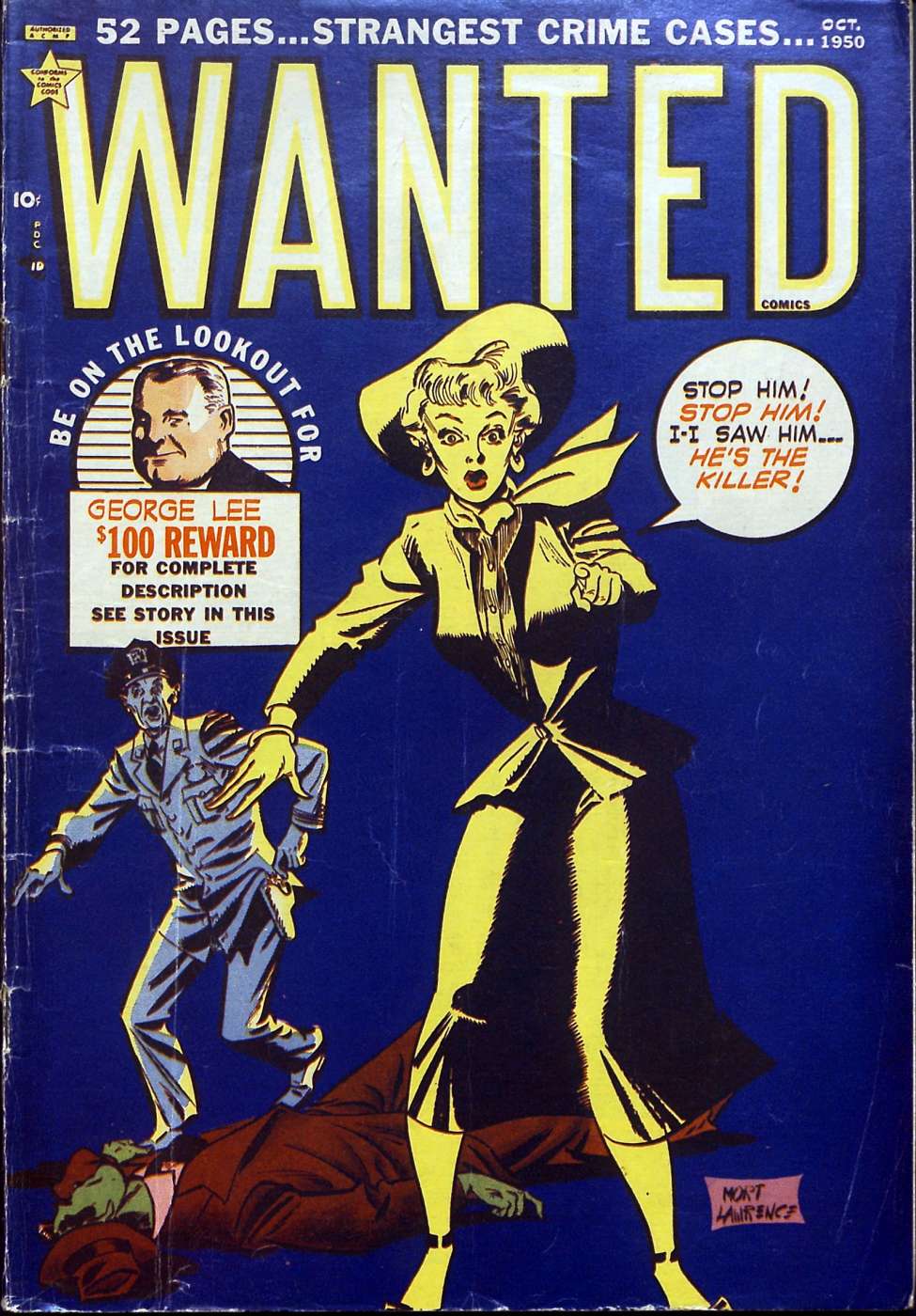 Book Cover For Wanted Comics 30