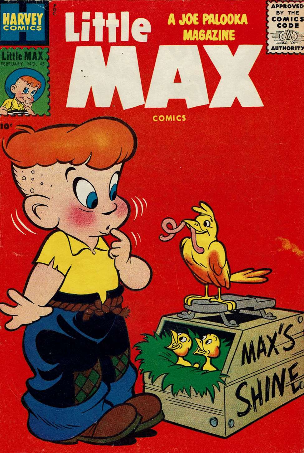 Comic Book Cover For Little Max Comics 45