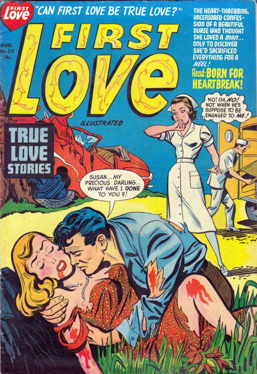 Comic Book Cover For First Love Illustrated 20