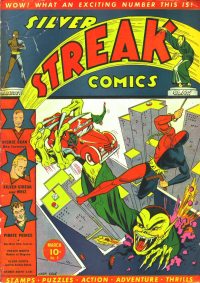 Large Thumbnail For Silver Streak Comics 8 (fiche/paper)
