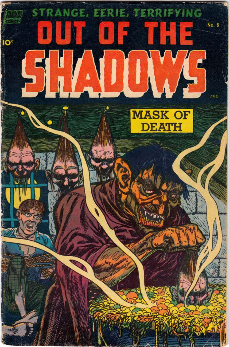 Comic Book Cover For Out of the Shadows 8