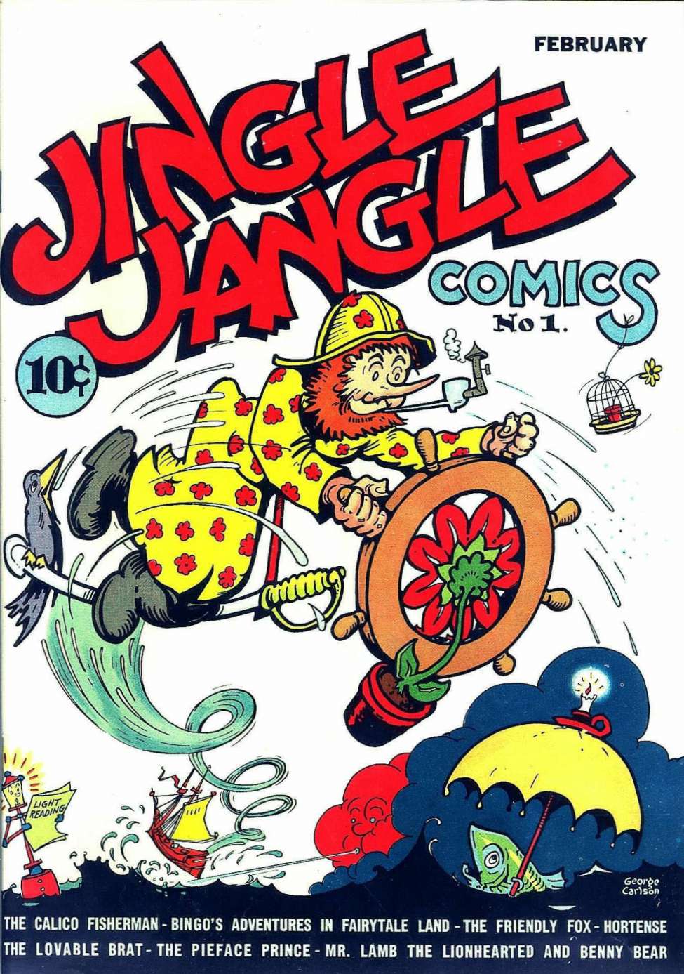 Book Cover For Jingle Jangle Comics 1