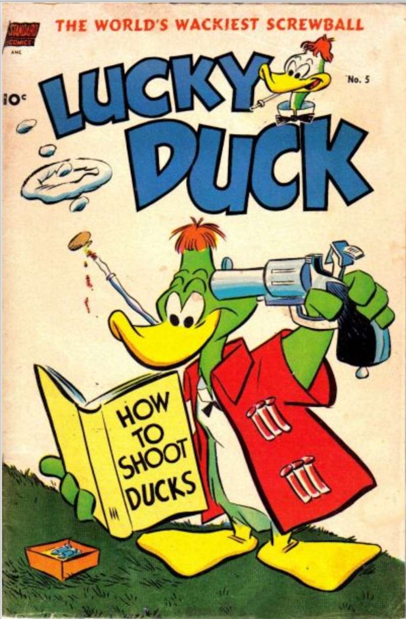 Book Cover For Lucky Duck 5