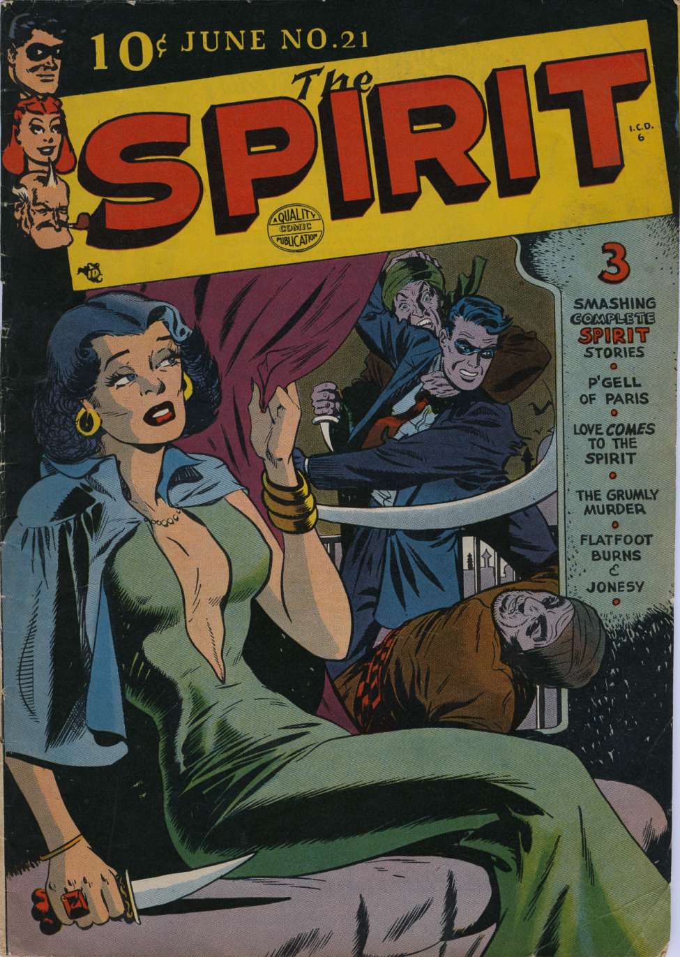 Book Cover For The Spirit 21