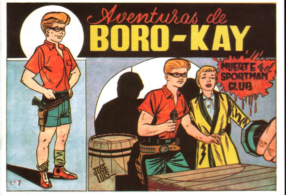 Book Cover For Boro-Kay 7 - Muerte en el Sportman Club