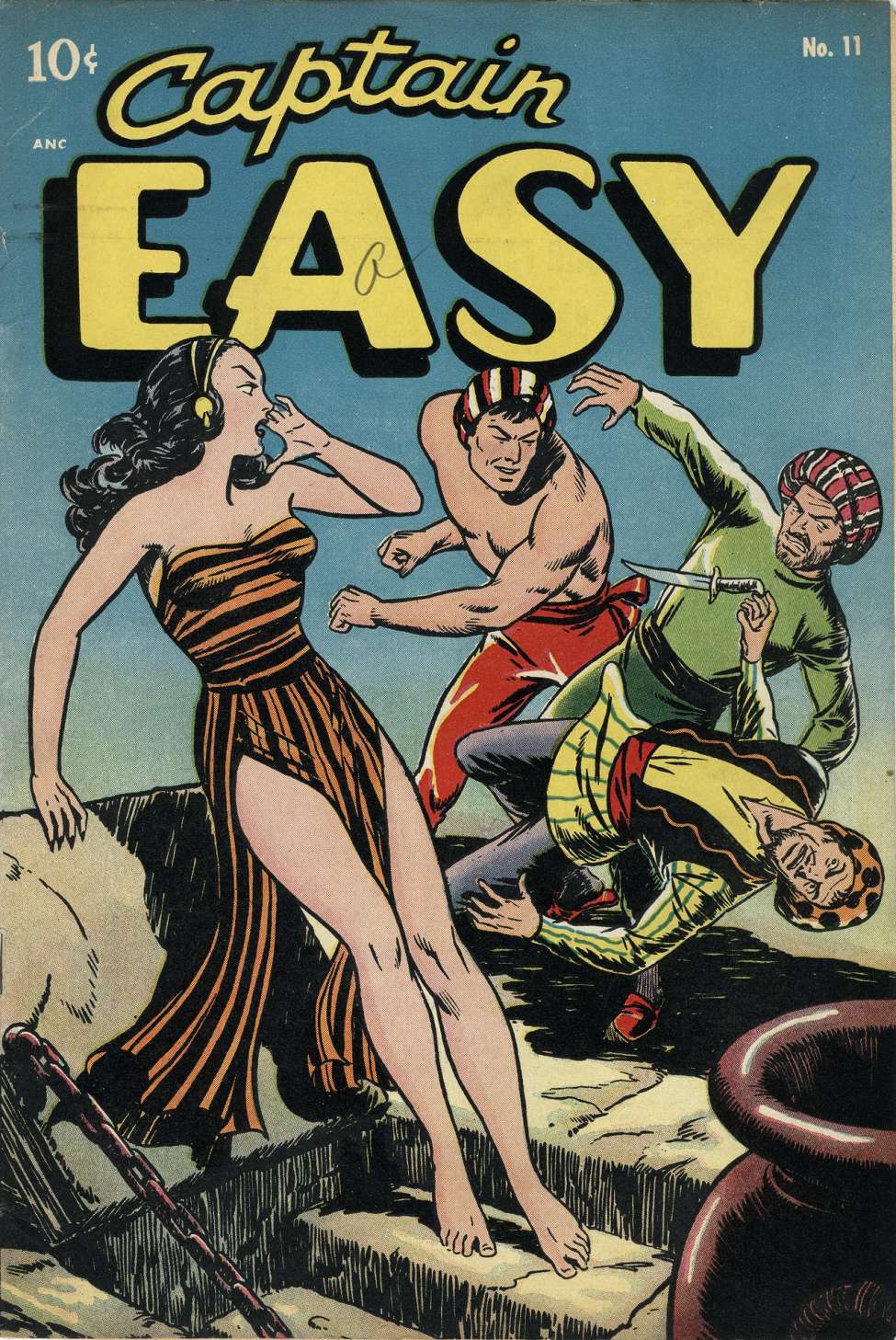 Book Cover For Captain Easy 11