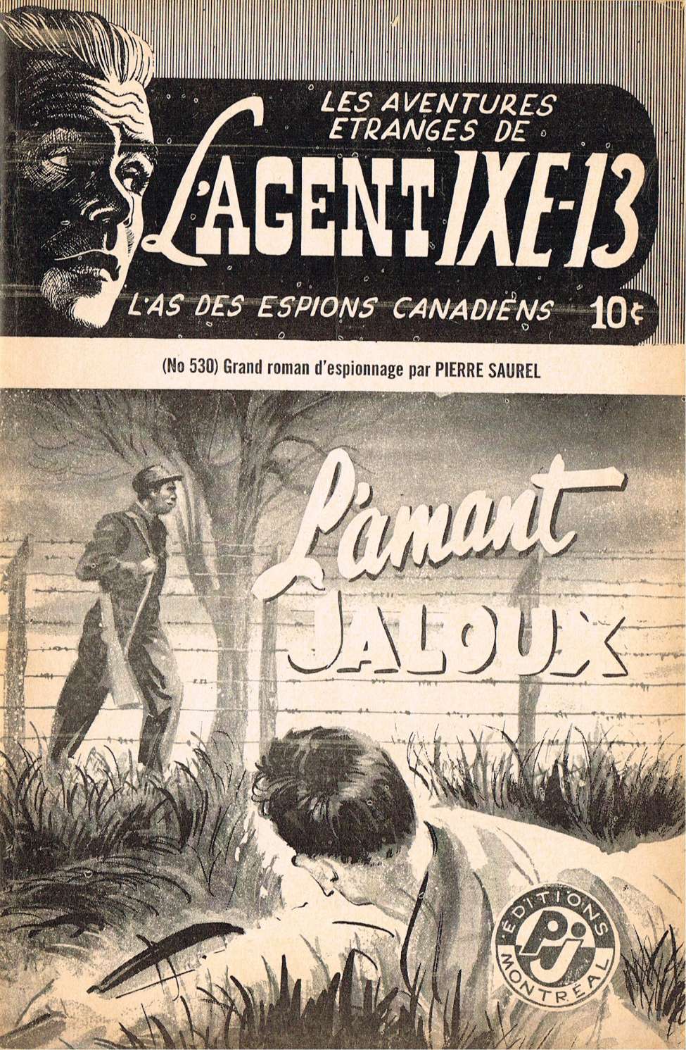 Book Cover For L'Agent IXE-13 v2 530 - L'amant jaloux