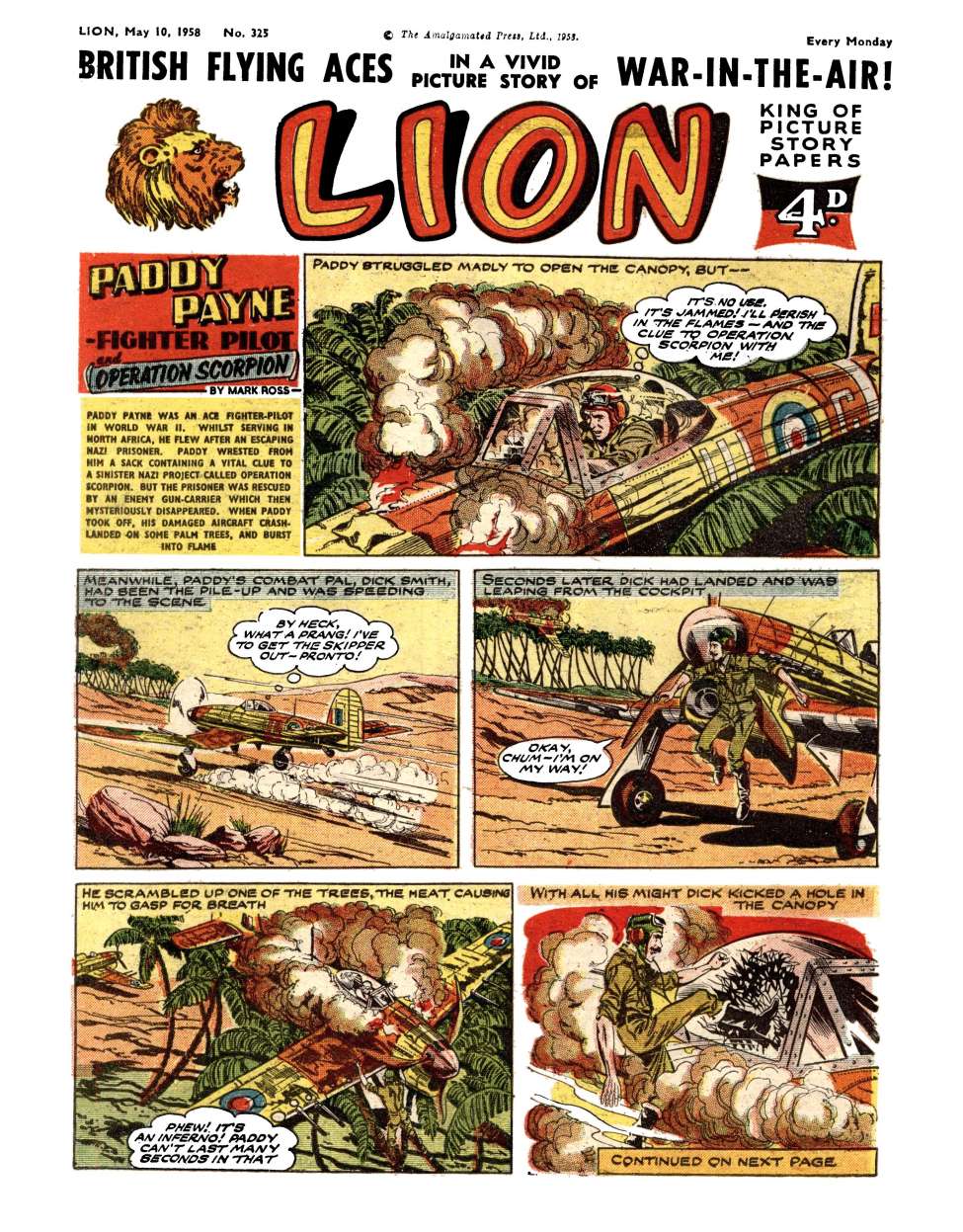 Book Cover For Lion 325