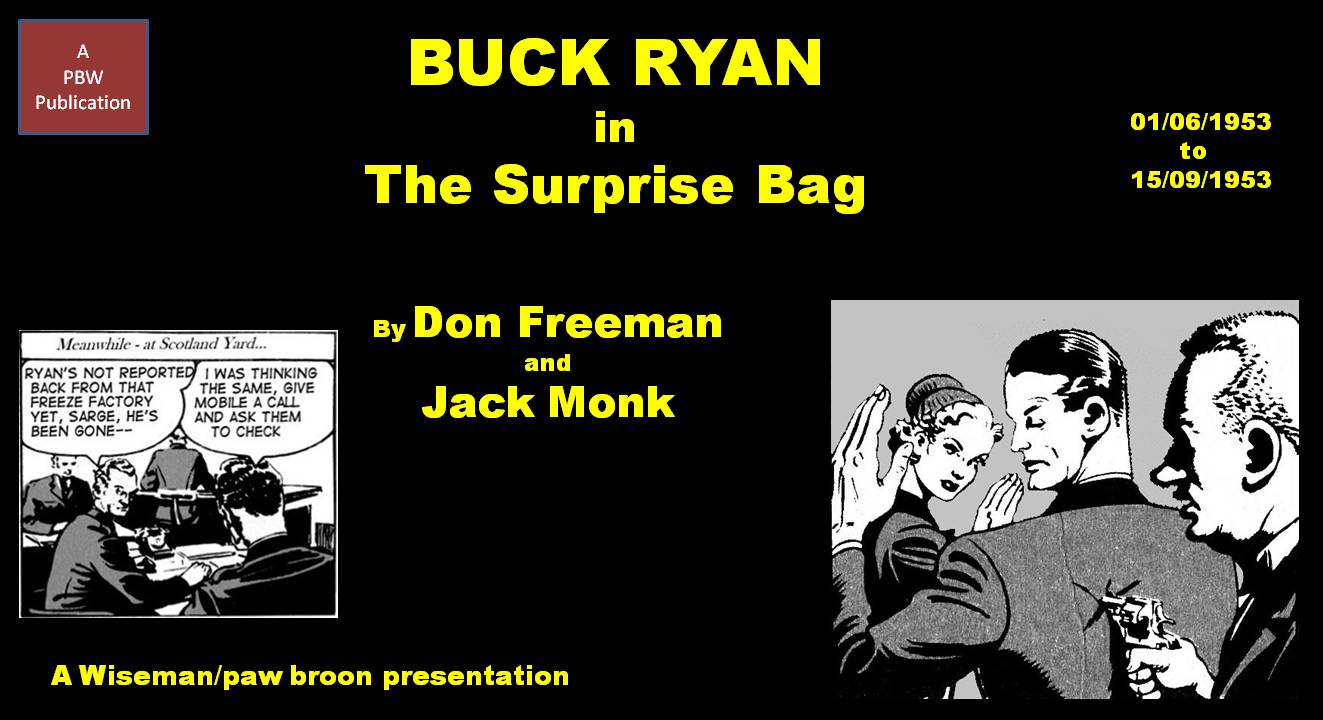 Comic Book Cover For Buck Ryan 51 - The Surprise Bag