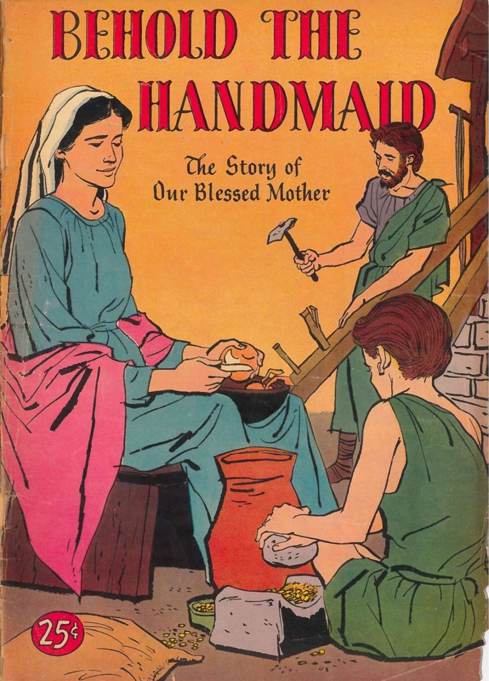 Comic Book Cover For Behold the Handmaid