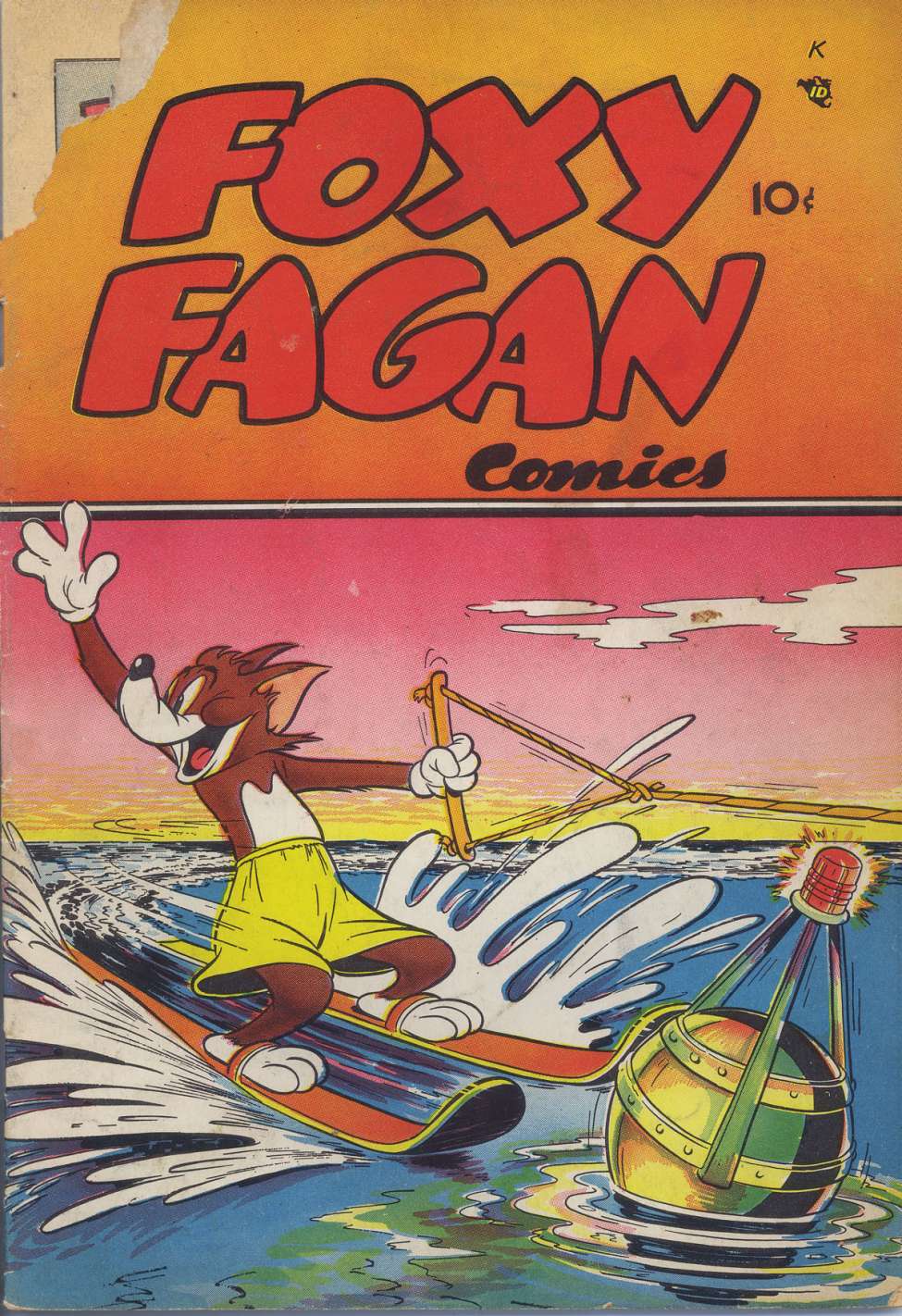 Comic Book Cover For Foxy Fagan Comics 7 - Version 1