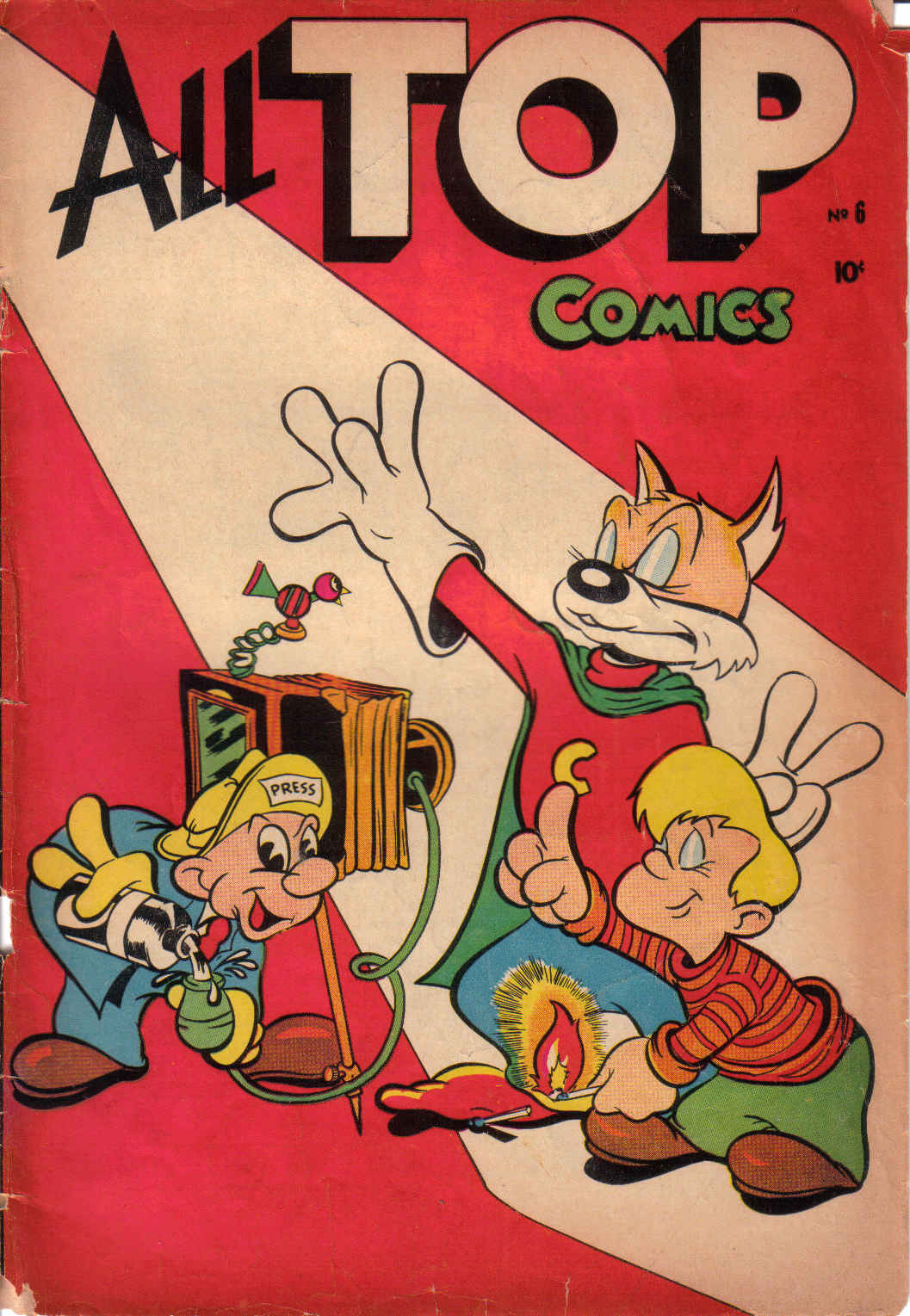 Comic Book Cover For All Top Comics 6 - Version 1