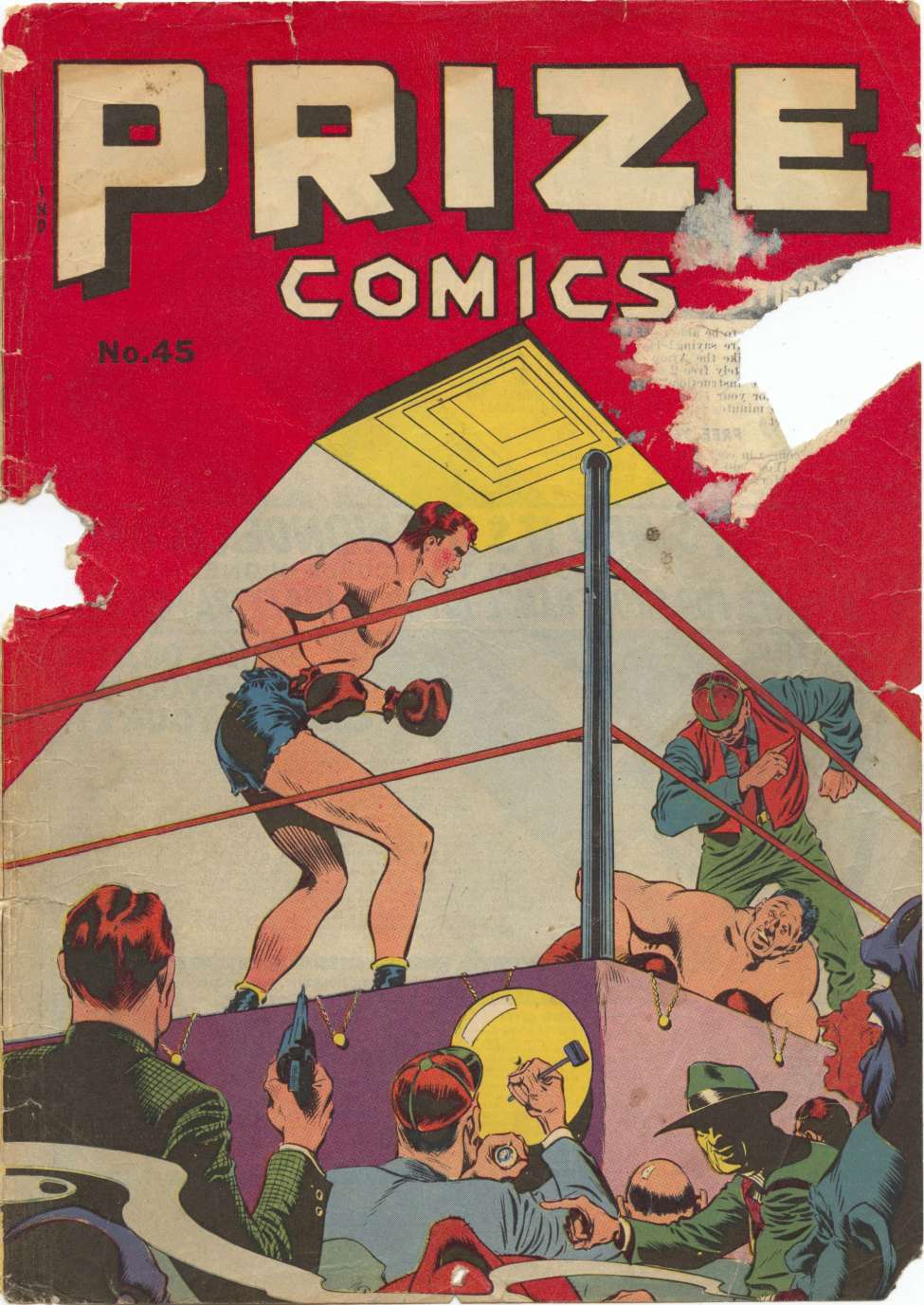 Book Cover For Prize Comics 45 (alt) - Version 2