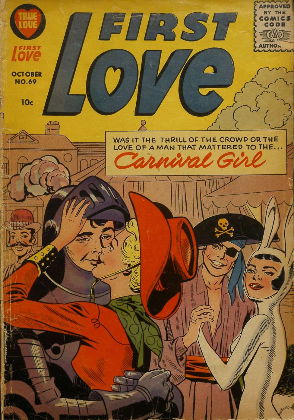 Comic Book Cover For First Love Illustrated 69
