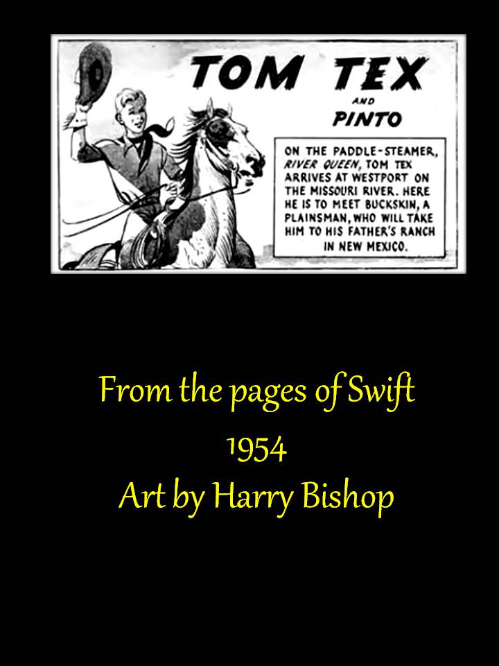 Comic Book Cover For Tom Tex & Pinto - Swift