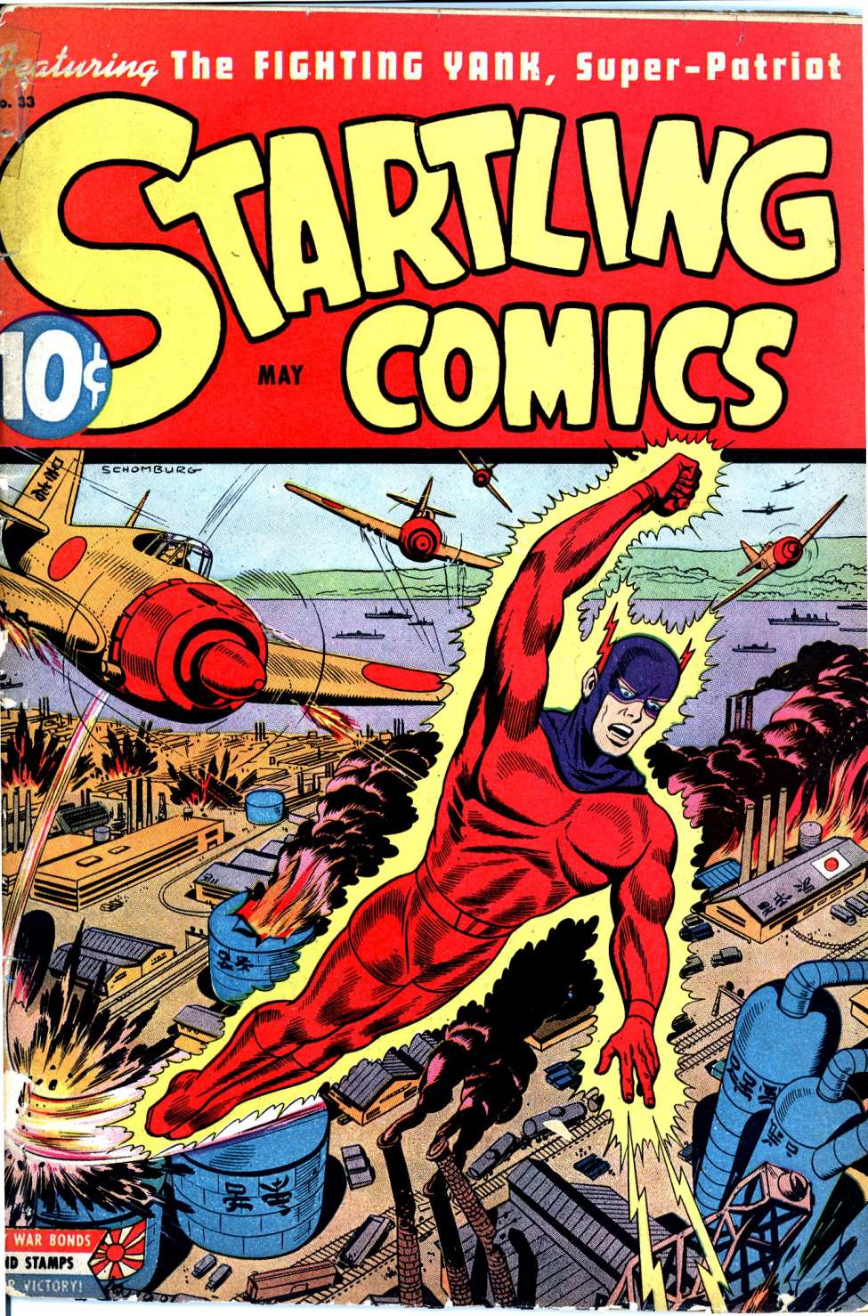 Book Cover For Startling Comics 33