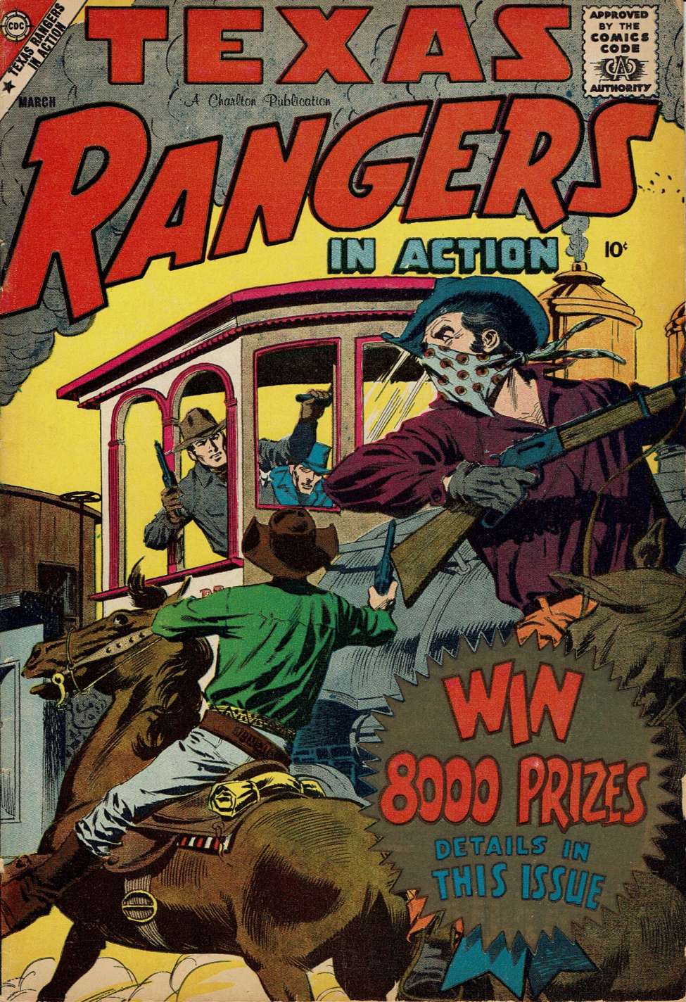 Book Cover For Texas Rangers in Action 15