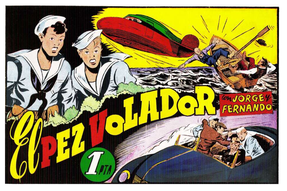 Book Cover For Jorge y Fernando 43 - El pez volador