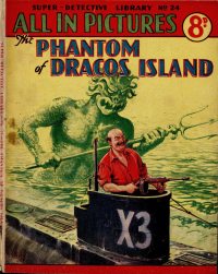 Large Thumbnail For Super Detective Library 24 - The Phantom of Dracos Island