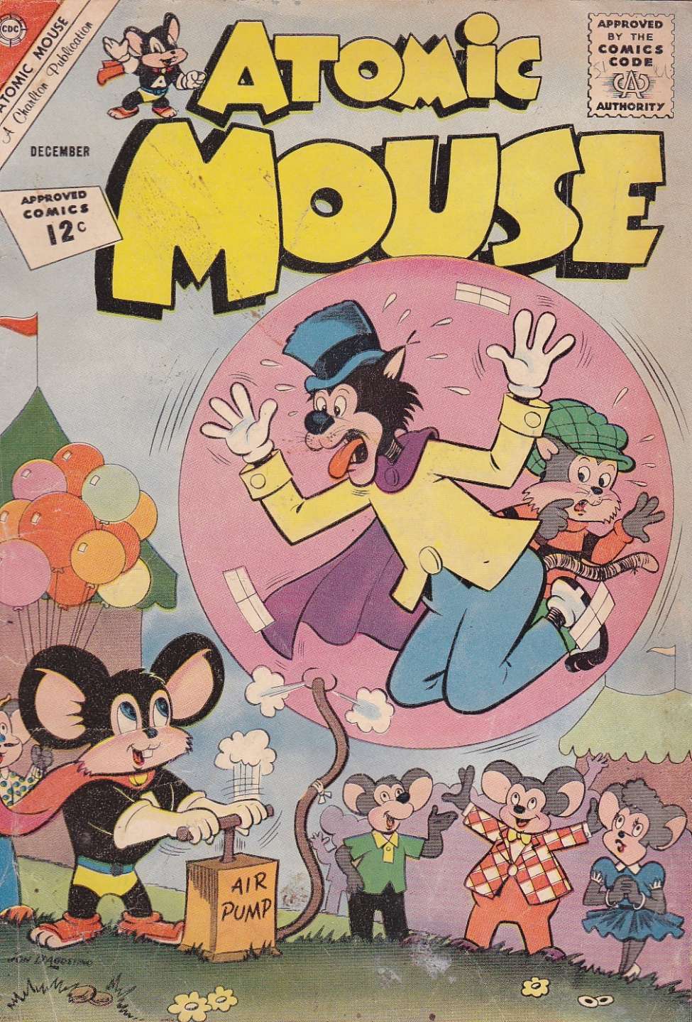 Comic Book Cover For Atomic Mouse 51