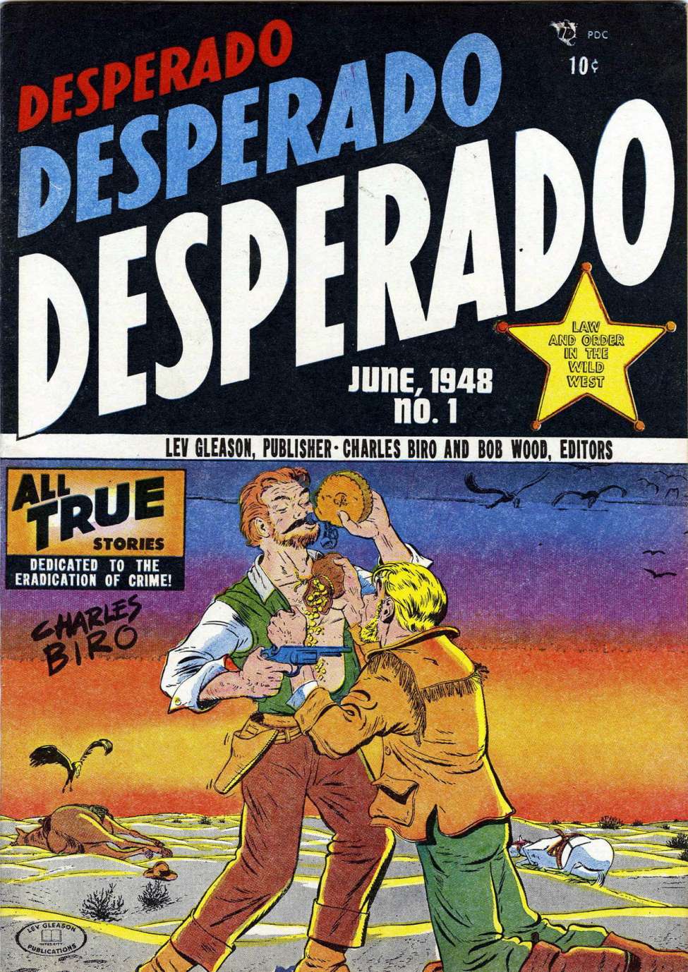 Comic Book Cover For Desperado 1