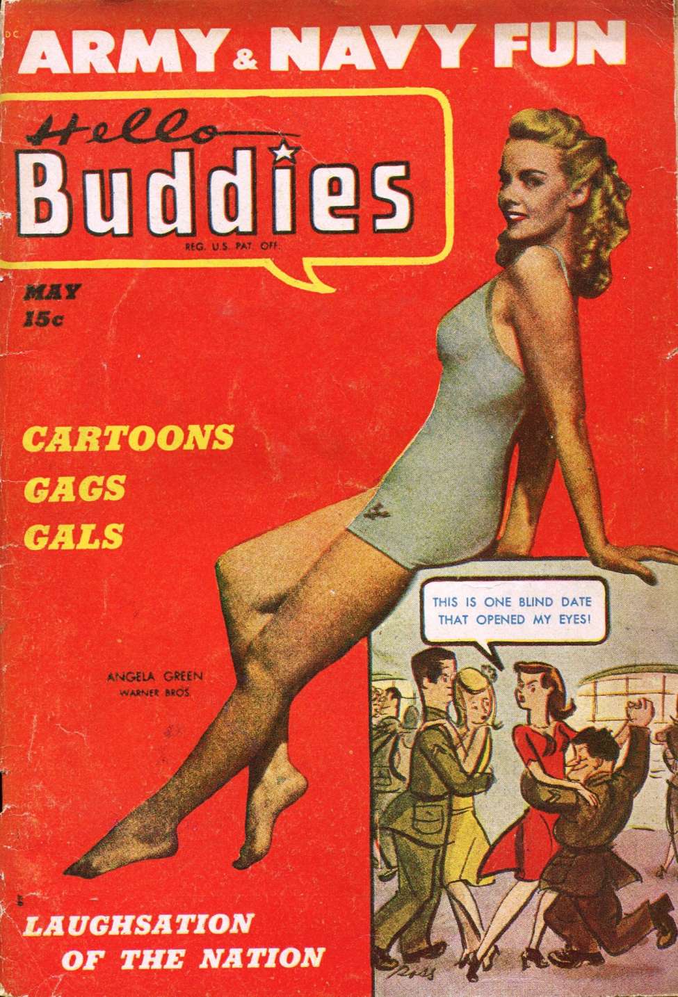 Comic Book Cover For Hello Buddies 23 (v4 3)