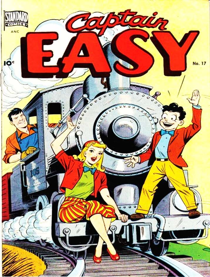 Book Cover For Captain Easy 17
