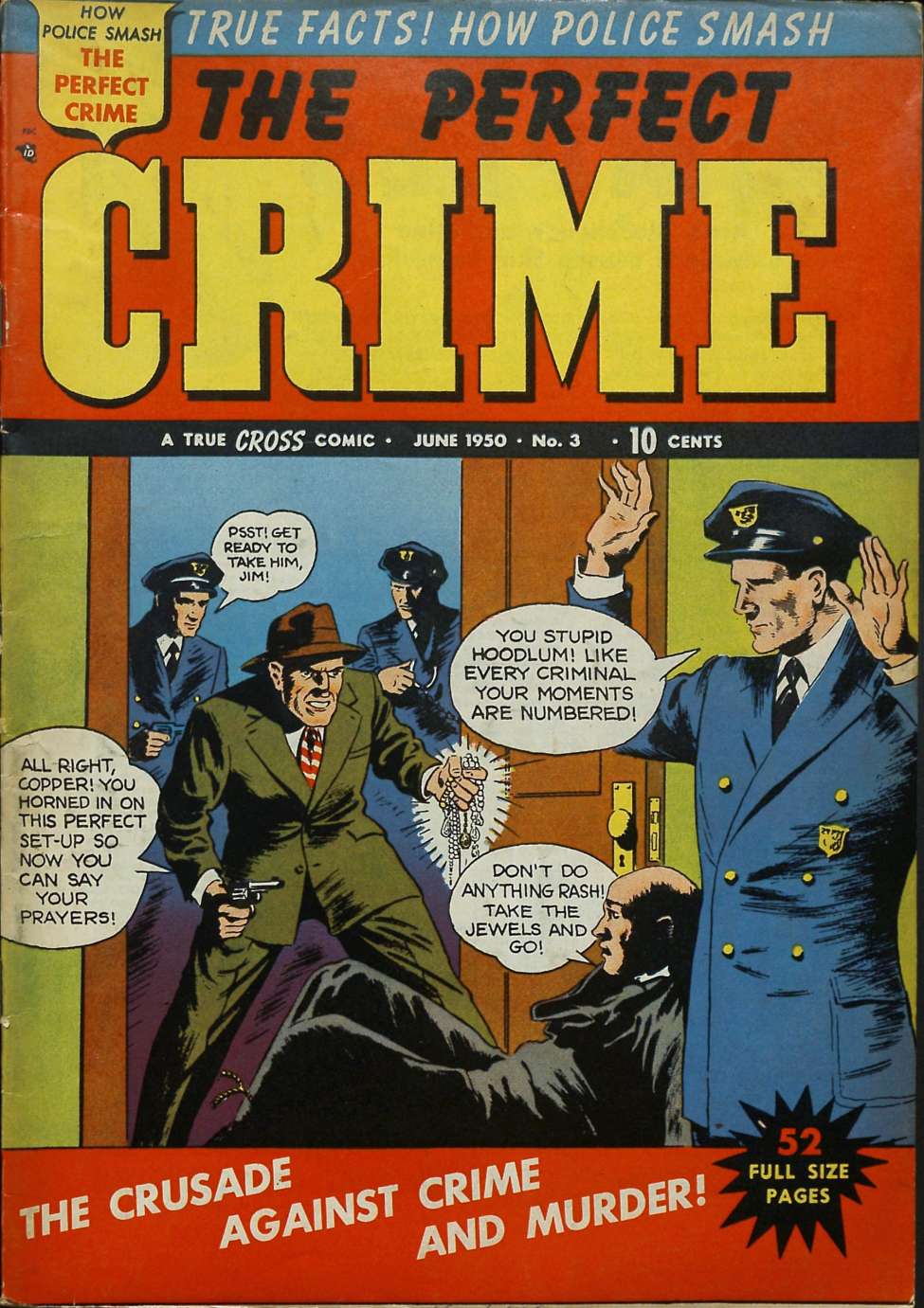 Comic Book Cover For The Perfect Crime 3