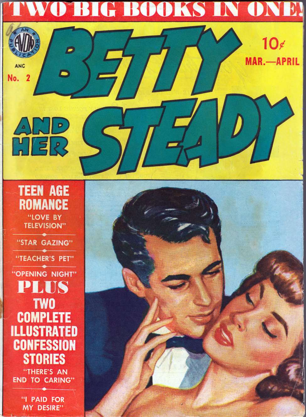 Comic Book Cover For Betty and Her Steady