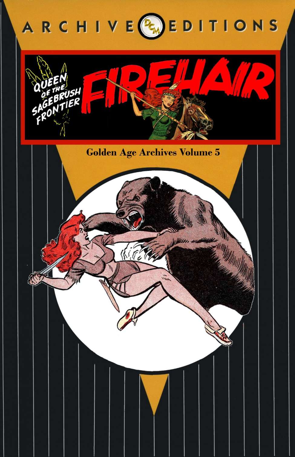 Book Cover For Firehair Golden Age Archives V5